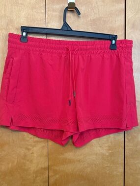 Athleta Athletic Shorts Women’s size 14 Baja Red